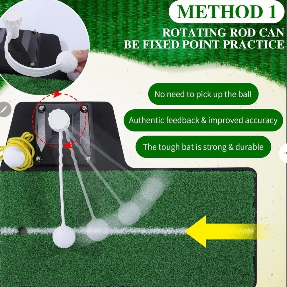 3-n-1 Golf Swing Trainer with Green Turf - Picture 5 of 7